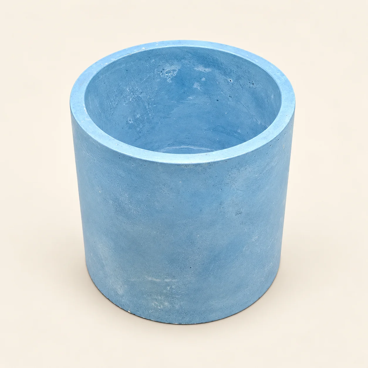 Sky Blue: Elevated view of the empty Sky Blue vessel showing its interior